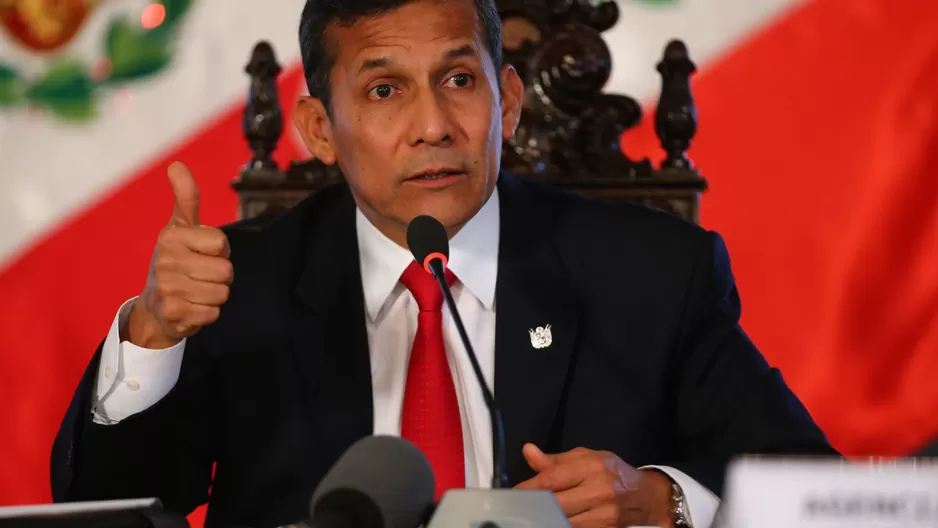 Ollanta Humala estará fuera del país desde el martes 16 hasta el viernes 19 de esta semana. Foto: Andina