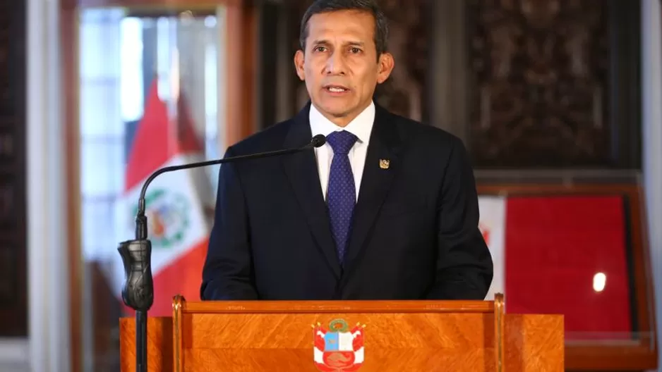 Presidente Ollanta Humala. Foto: Presidencia