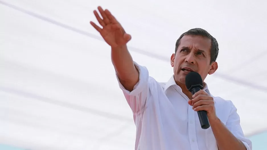 Ollanta Humala evitó pronunciarse sobre primeros resultados de elecciones