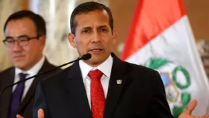 Ollanta Humala: Todas las autoridades deben someterse a Ley Universitaria / Andina