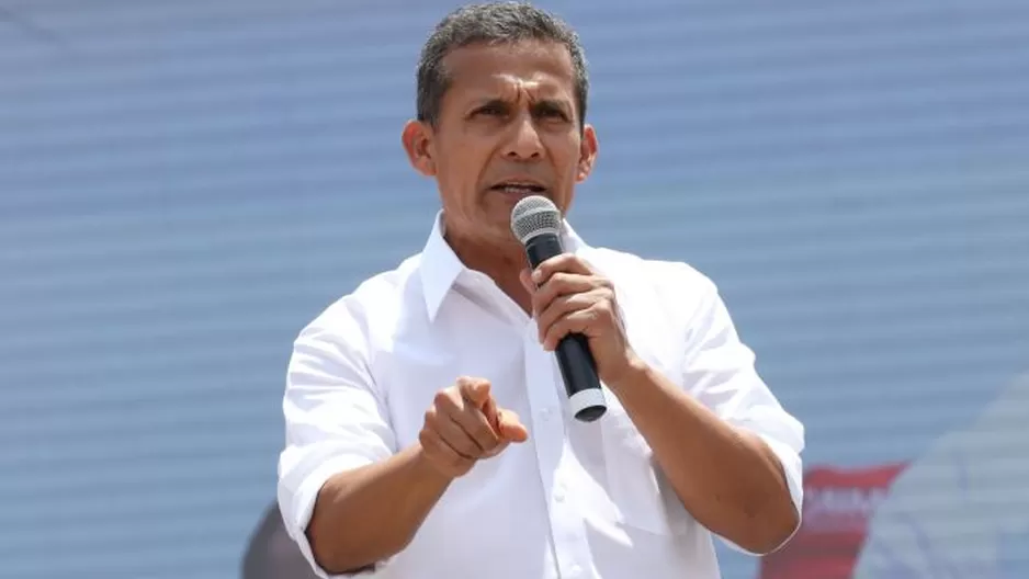 Ollanta Humala, ex presidente del Perú. Foto: Andina