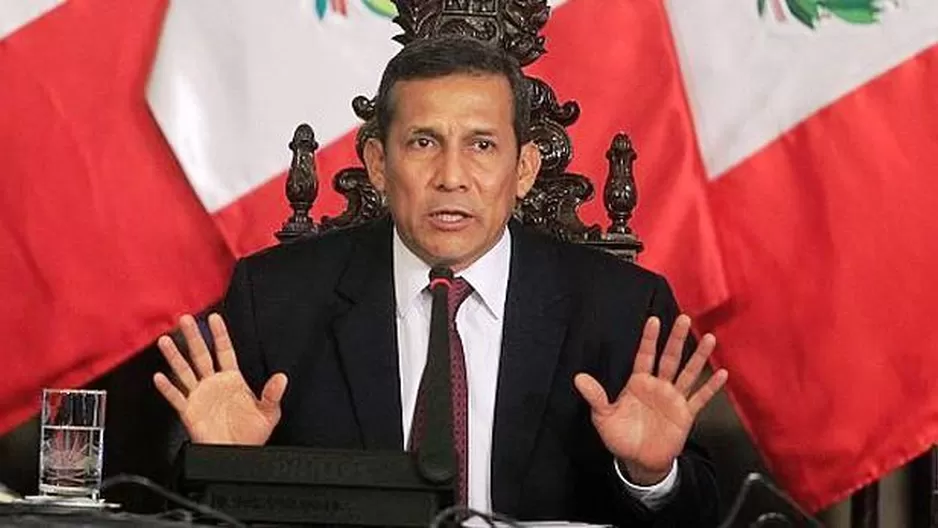 Ollanta Humala, presidente del Perú. Foto: archivo El Comercio