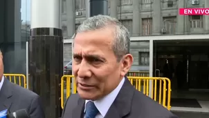 Ollanta Humala criticó a Martín Belaunde Lossio tras brindar su testimonio en el juicio oral en su contra. / Video: Canal N