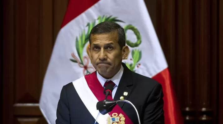 Ollanta Humala. (Vía: AFP) Ollanta Humala. (Vía: AFP)