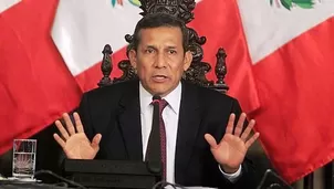 Presidente Ollanta Humala. Foto: archivo El Comercio / Video: TV Perú