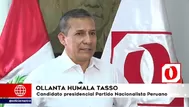 Ollanta Humala está a favor de cambiar la Constitución de 1993