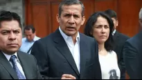 Ollanta Humala y Nadine Heredia. Foto: Andina