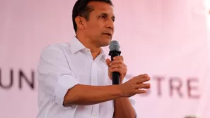  Humala indicó que el voto preferencial es nocivo para el Perú y espera que sea eliminado / Foto: Presidencia Perú