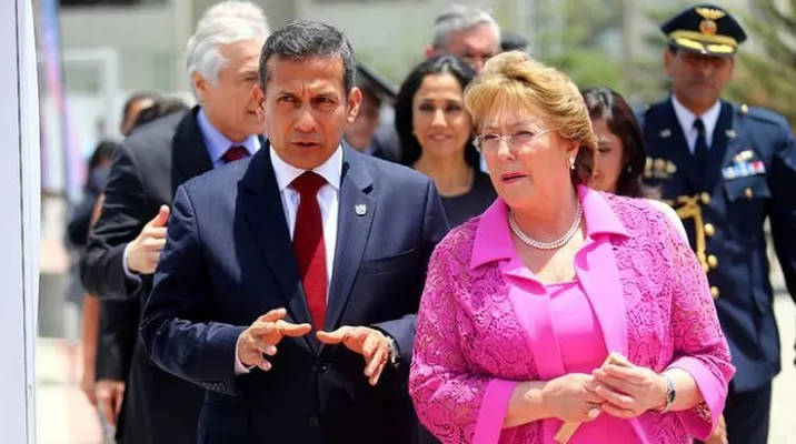 El presidente del Perú, Ollanta Humala, y la presidenta de Chile, Michelle Bachelet. Foto: Presidencia de la República El presidente del Perú, Ollanta Humala, y la presidenta de Chile, Michelle Bachelet. Foto: Presidencia de la República
