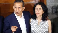 Ollanta Humala y Nadine Heredia. Foto: Andina