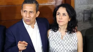 Ollanta Humala y Nadine Heredia. Foto: Andina