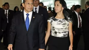 Ollanta Humala y Nadine Heredia. Foto: Andina