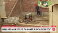 Ollas comunes usan leña por el alto precio del balón de gas