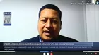 Omar Tello pide a fiscal de la nación acabar con disputa de competencias