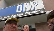 ONP: Comisión de Presupuesto aprobó por insistencia proyecto de devolución de aportes