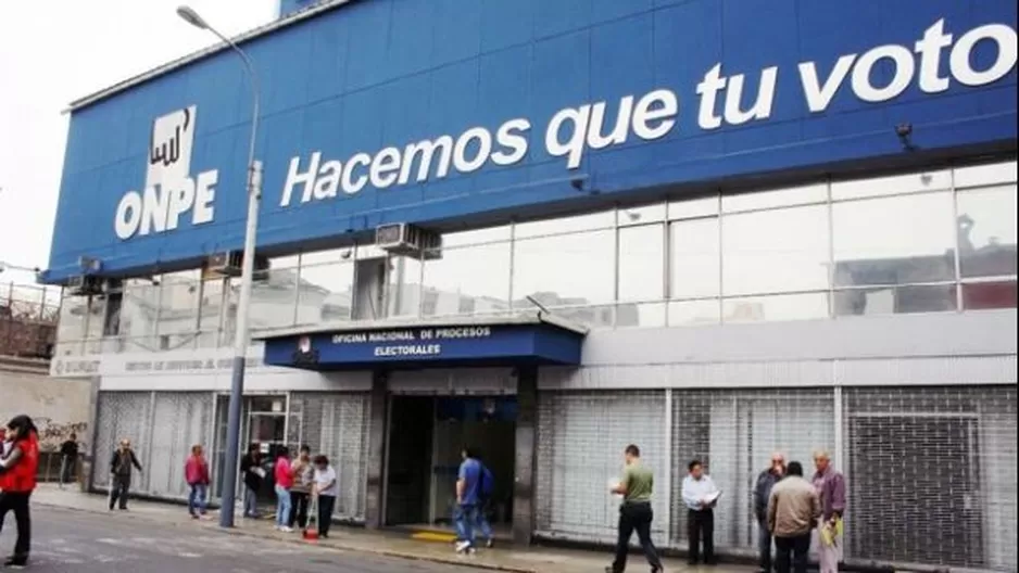 ONPE. Foto: Agencia Andina ONPE. Foto: Agencia Andina