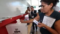 La ONPE detalló el costo de las multas por no acudir a votar en las próximas elecciones. Foto: Andina.