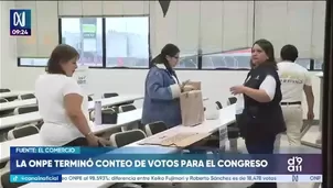 Fuerza Popular y Juntos por el Perú lideran la distribución de escaños en el nuevo Senado y la Cámara de Diputados./ Video: Canal N