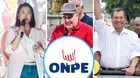 ONPE: Keiko Fujimori y López Aliaga lideran actas contabilizadas al 76.621%