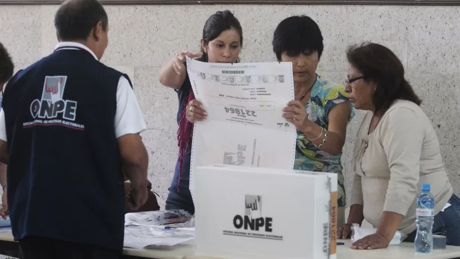 463,842 miembros de mesa, entre titulares y suplentes, deberán participar en la segunda vuelta. Foto: Andina