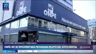 ONPE no aplicará el programa piloto del voto digital en elecciones regionales y municipales