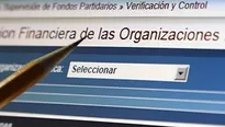 La primera información de estados financieros de campaña cubre el período que va desde el 14 de noviembre al 31 de noviembre de 2015. Foto: ONPE