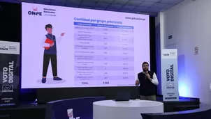 Voto digital ONPE: más de 9 mil inscritos en primer piloto electoral. Foto: Onpe. Video: Canal N