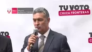 ONPE anuncia reubicación de locales de votación por seguridad