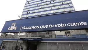 Sede de la ONPE. Foto: Andina/Jhony Laurente | Video: Canal N