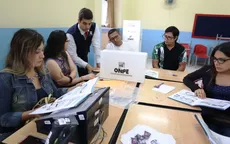 ONPE sobre cédulas de votación: Se hizo una prueba de color con representantes de partidos - Noticias de onpe