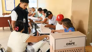 Foto: ONPE - Video: Canal N