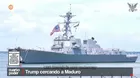 Operación militar de EE.UU en el Caribe apunta a Maduro