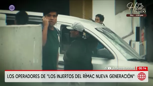 Los operadores de Los Injertos del Rímac Nueva Generación. Foto: Unidad de investigación Los operadores de Los Injertos del Rímac Nueva Generación. Foto: Unidad de investigación