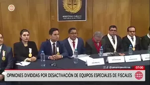 Opiniones divididas por desactivación de equipos especiales/ América Noticias