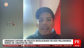 Ordenan captura de policía involucrado en dos millonarios robos de lingotes de oro. Foto y video: Unidad de investigación