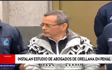 Instalan estudio de abogados de Rodolfo Orellana en penal - Noticias de challapalca
