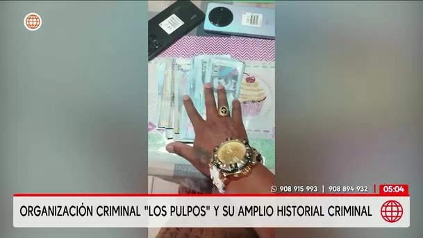 Los Pulpos: La organización criminal y su amplio historial criminal. Foto: América Noticias