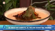 Orgullo peruano: seco de cabrito conquista ranking