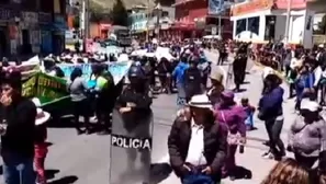 Ocurrió en La Oroya. Foto: Canal N