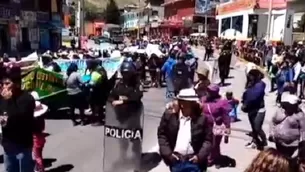 Ocurrió en La Oroya. Foto: Canal N