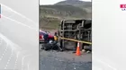 La Oroya: Choque entre bus interprovincial y tren deja 4 muertos