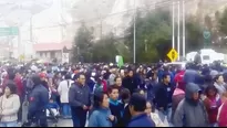 La marcha se inició en distintos puntos en simultaneo