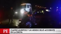 Ocurrió en La Oroya