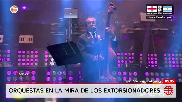 Orquestas de cumbia en la mira de los extorsionadores. Foto: América Noticias Orquestas de cumbia en la mira de los extorsionadores. Foto: América Noticias