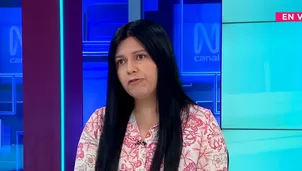 Ariana Orué, integrante de la Comisión de Fiscalización, consideró que hay causal de vacancia. / Video: Canal N