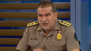 General PNP Óscar Arriola. Video: Canal N