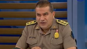 General PNP Óscar Arriola. Video: Canal N