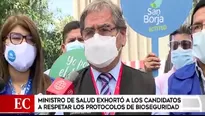 Óscar Ugarte, ministro de Salud. Video: América