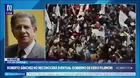 Óscar Urviola calificó como “lamentable” la posición asumida de Roberto Sánchez sobre elecciones