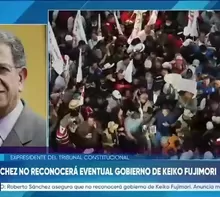 Expresidente del Tribunal Constitucional cuestionó el desconocimiento de los resultados electorales y defendió la legalidad del voto en el extranjero./ Video: Canal N